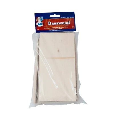 Midwest Wood Basswood Economy Bag, 6ct.