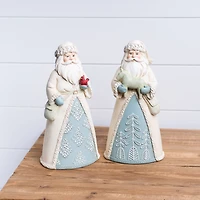 10.5" Winter Santa Figurine Set