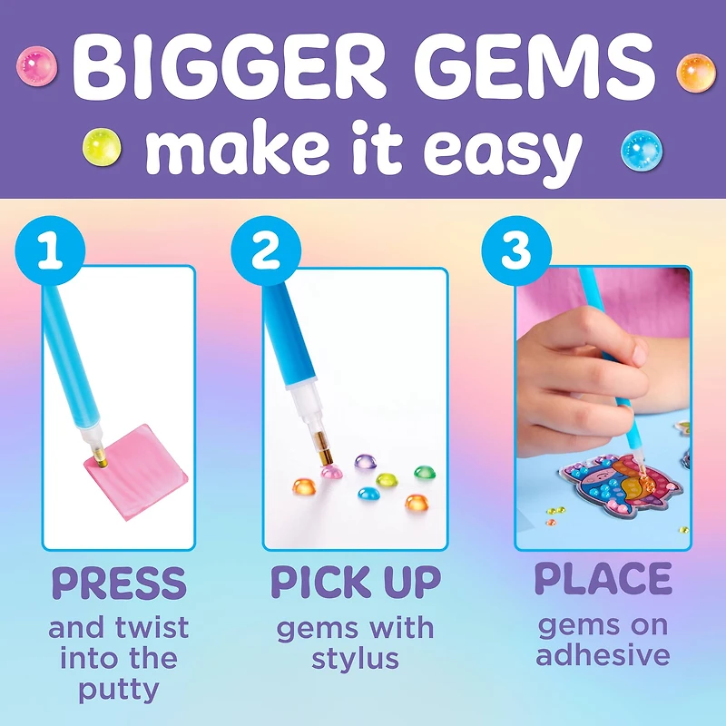 Creativity for Kids® Bubble Gems™ Backpack Keychains Kit