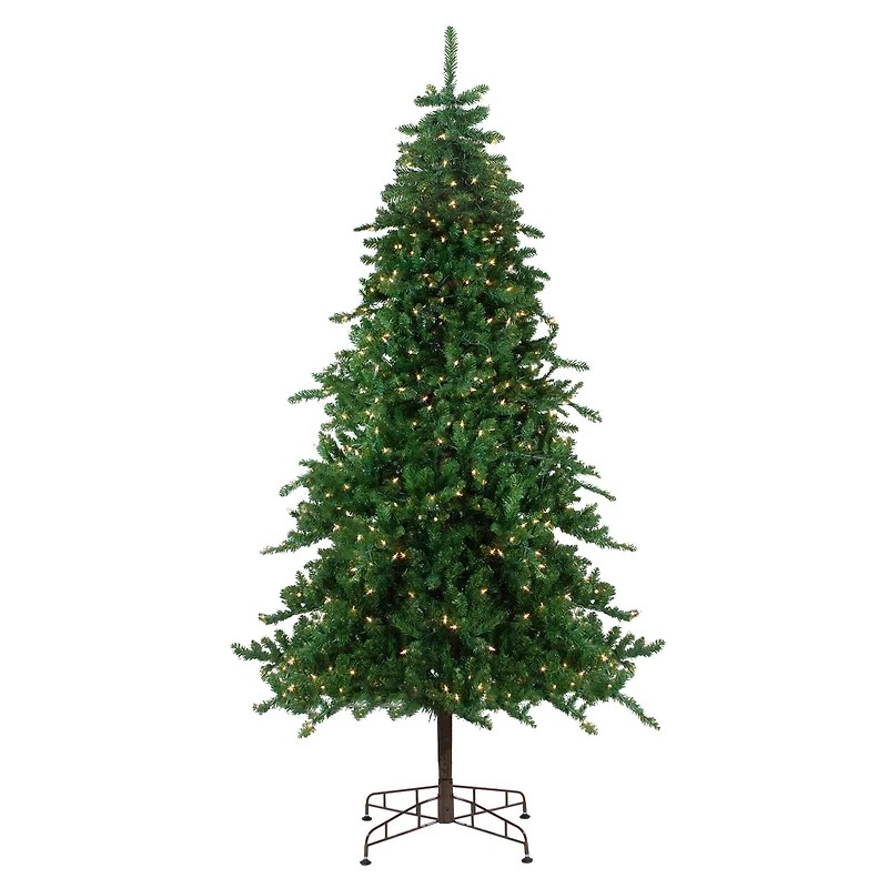 9ft. Pre-Lit Eden Spruce Artificial Christmas Tree, Clear Lights