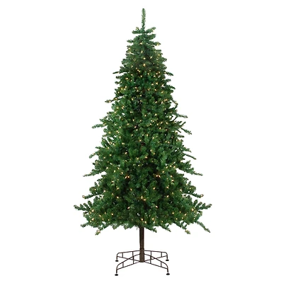 9ft. Pre-Lit Eden Spruce Artificial Christmas Tree, Clear Lights