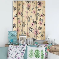 Designart - Pink Flowers and Petals