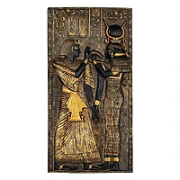 Design Toscano 10" Egyptian Temple Stele Isis Plaque
