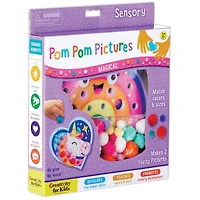 6 Pack: Creativity for Kids® Magical Pom Pom Pictures Kit