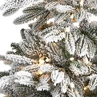 6.5ft. Pre-Lit Manchester Spruce Artificial Christmas Tree, Clear Lights