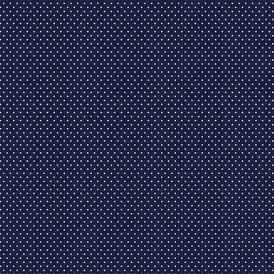 Fabric Editions Navy Pin Dot Cotton Fabric
