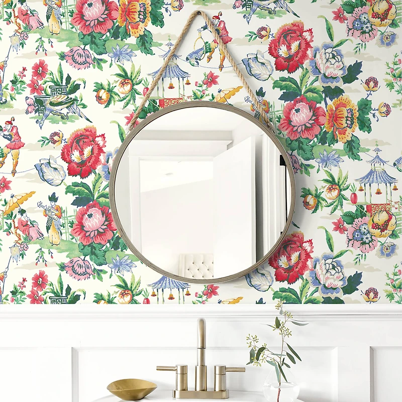 Surface Style Travel Diary Peel & Stick Wallpaper