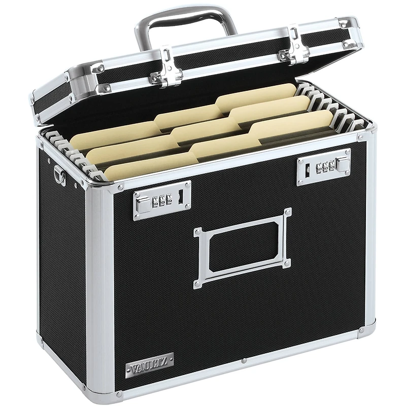 Vaultz Black Personal File Tote