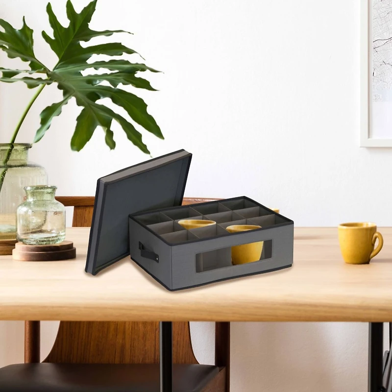 Household Essentials Glassware Storage Box