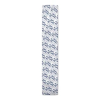 Blue Painted Flowers Indoor/Outdoor Table Runner