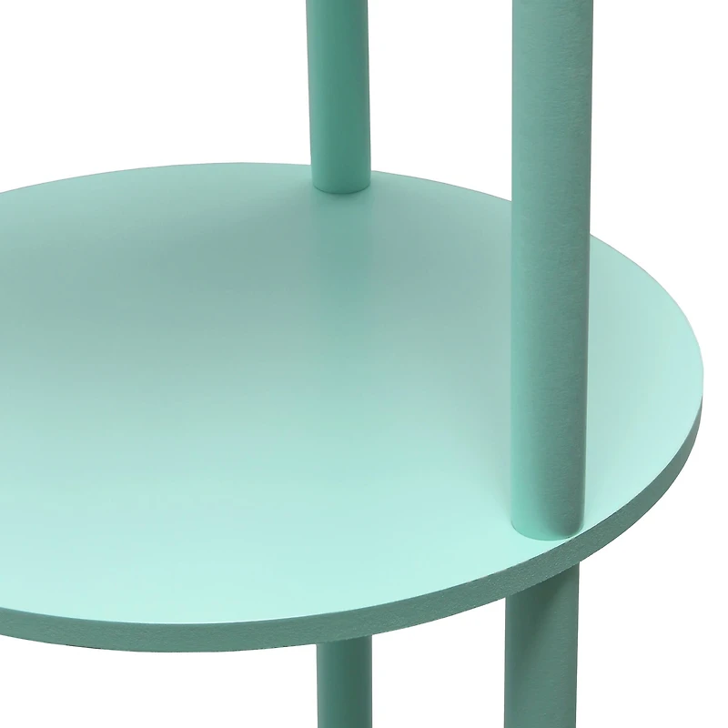 Simple Designs™ 62.5" Round Floor Lamp with 2 USB Ports and 1 Outlet