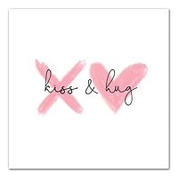 Kiss & Hug Canvas Art