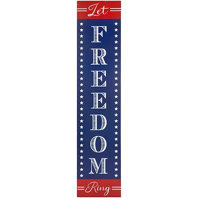 36" Let Freedom Ring Patriotic Wall Sign