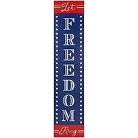 36" Let Freedom Ring Patriotic Wall Sign