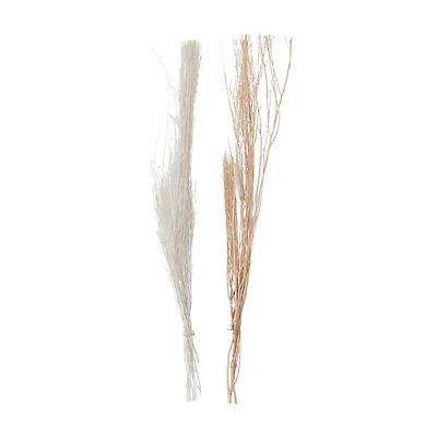 Tan & White Pigeon Pea Foliage Bundle Set