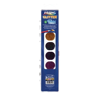 Prang® Glitter Washable Watercolor Set