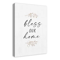 Bless This Home 20" x 30" Canvas Wall Art