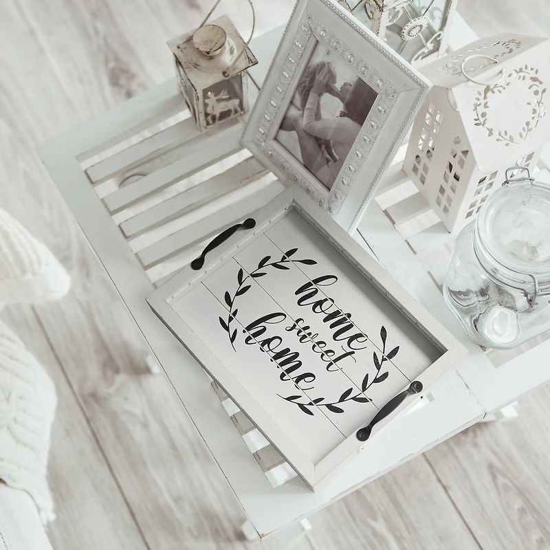 Elegant Designs 15.5" LED Serving Tray