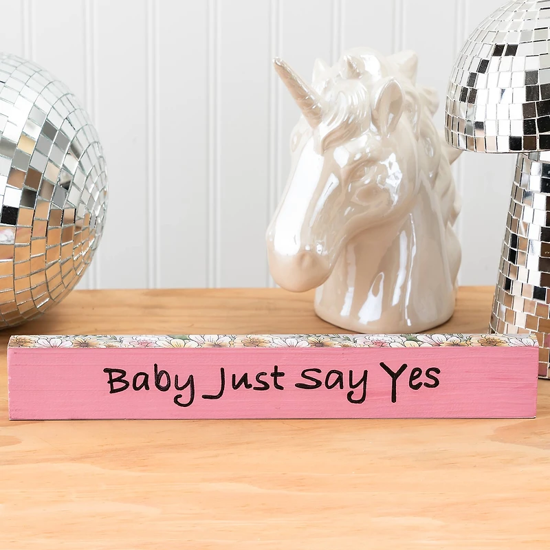 12" Unfinished Wooden Slat Surface