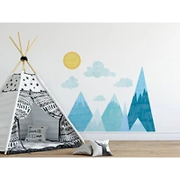 WallPops The Peak Of Mountain Wall Decal