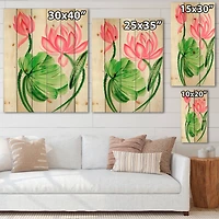 Designart - Lotus and The Dragonfly II