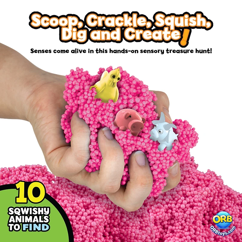 Orb Sensory Foam™ Discover Animal Bin