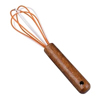 Mini Orange & White Whisk by Makery™