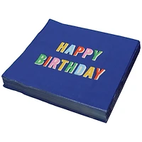 Blue Happy Birthday Lunch Napkins, 20ct. by Celebrate It™