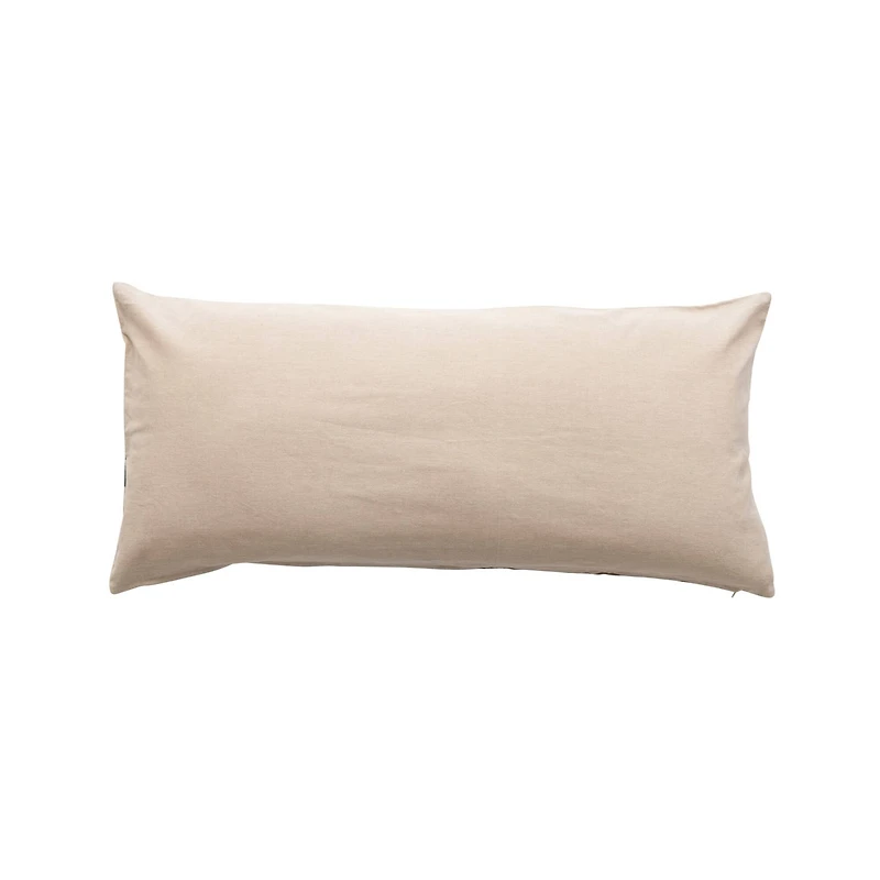 Hello Honey® 38" x 18" Christmas Tree Cotton Chambray Pillow