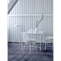 Hello Honey® White Natural Mongolian Lamb Fur Rug, 35" x 20"