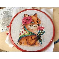 MP Studia Beautiful Fox Cross Stitch Kit