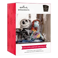 Hallmark DIsney® The Nightmare Before Christmas 3" Jack & Sally with Tombstones Ornament