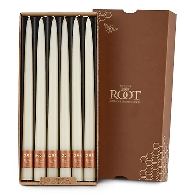 Root Candles 12" Dipped Taper Dinner Candles