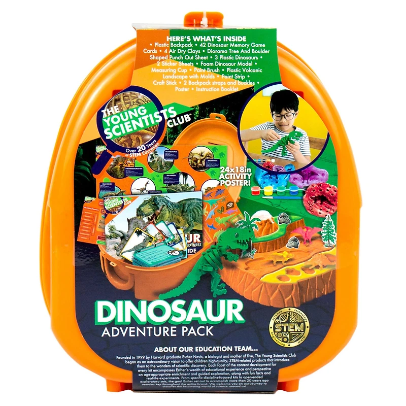 The Young Scientists Club Dinosaur Adventure Pack STEM Kit