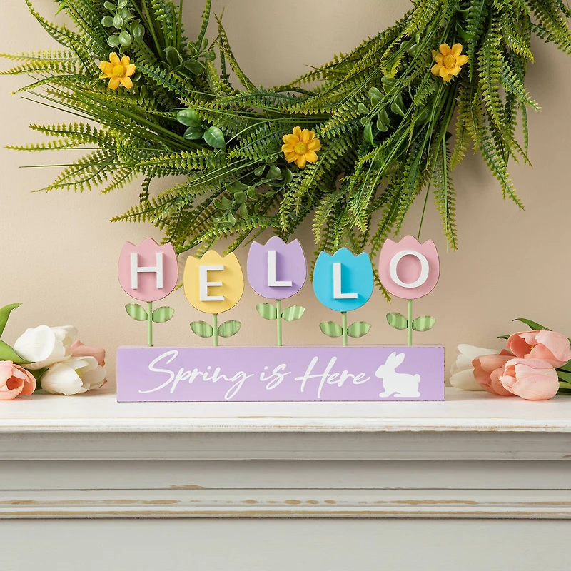 Glitzhome® 12" Tulips Table Décor