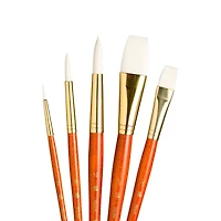Princeton™ RealValue™ White Taklon Brush Set