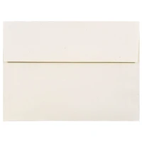 JAM Paper A7 Genesis Milkweed Recycled Invitation Envelopes, 50ct.