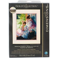 Dimensions® Gold Collection® Ballerina Dreams Counted Cross Stitch Kit