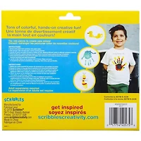 Scribbles™ Rainbow Fabric Finger Paint & Roller Kit