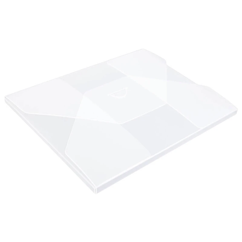 JAM Paper 7" x 9.25" Clear Frost Tuck Flap Closure Plastic Envelope