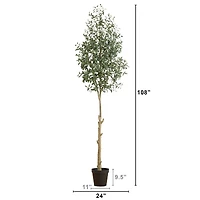 9ft. Potted Artificial Olive Tree