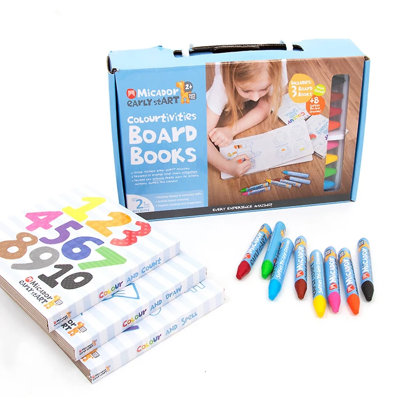 Micador® early stART® Colourtivities Board Books