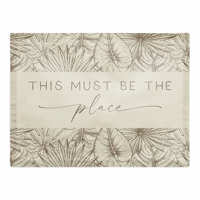 This Must Be the Place Cotton Twill Placemat