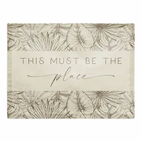 This Must Be the Place Cotton Twill Placemat