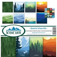 Reminisce Collection Kit 12"X12"-Scenic View