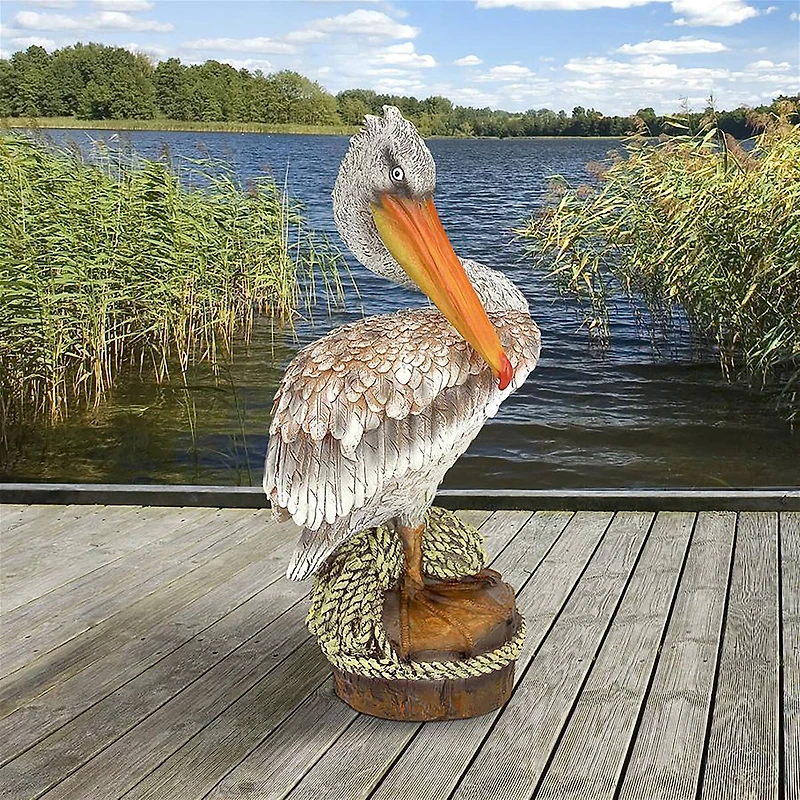 Design Toscano 15" Pier 51 Pelican Statue