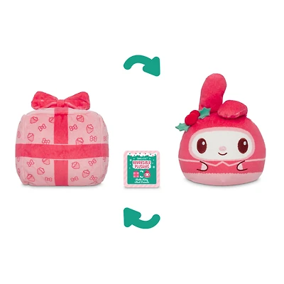 4" My Melody Present & Hat Holiday Reversible Plushie
