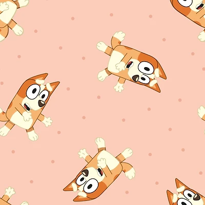 Bluey Bingo Toss Cotton Fabric