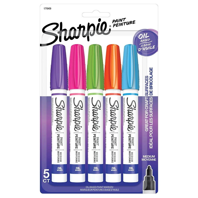 6 Packs: 5 ct. (30 total) Sharpie® Medium Point Fashion Paint Markers