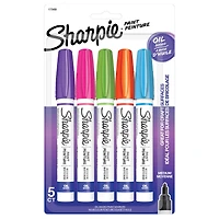 6 Packs: 5 ct. (30 total) Sharpie® Medium Point Fashion Paint Markers